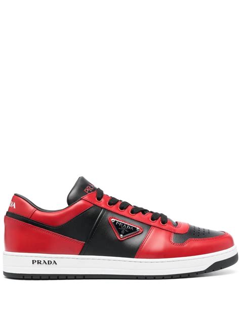 prada sneakers for less|prada downtown low top sneakers.